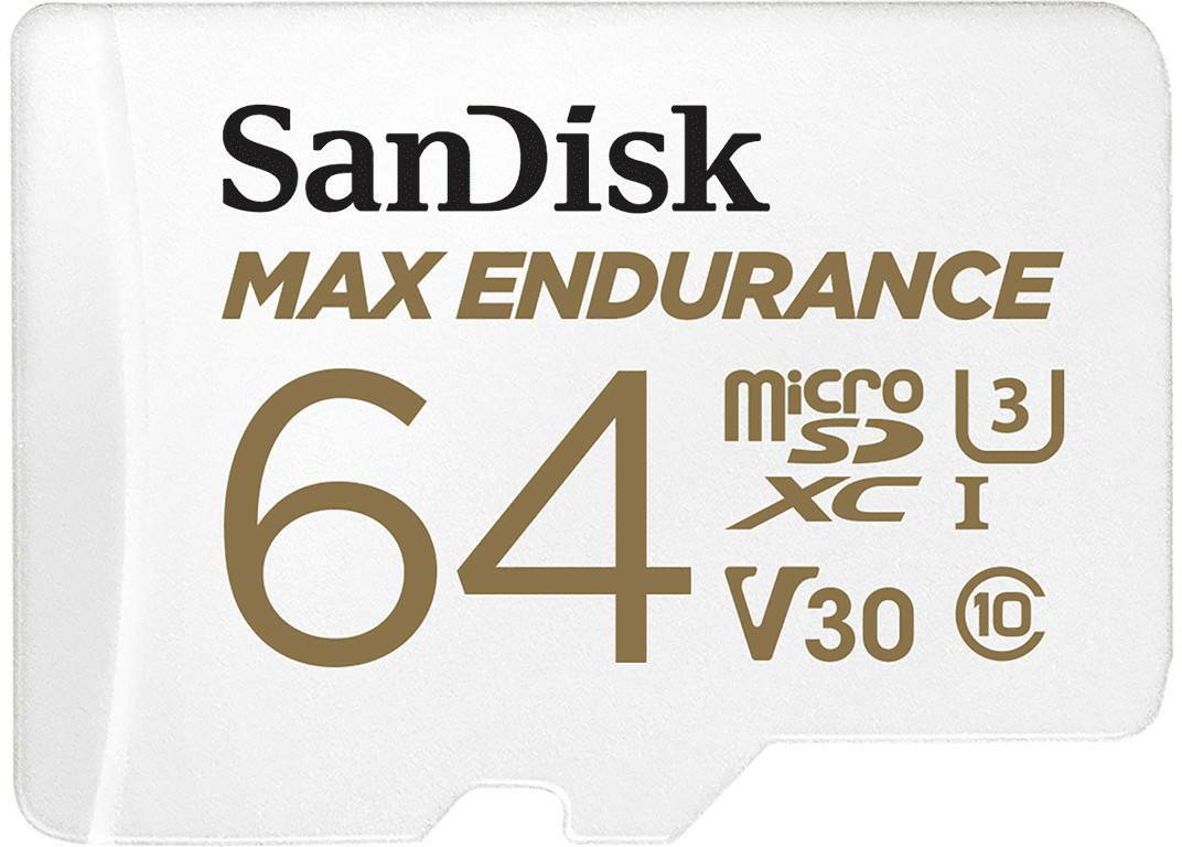 SanDisk Max Endurance microSDmicroSDXC 64GB Kamera-Zubehör