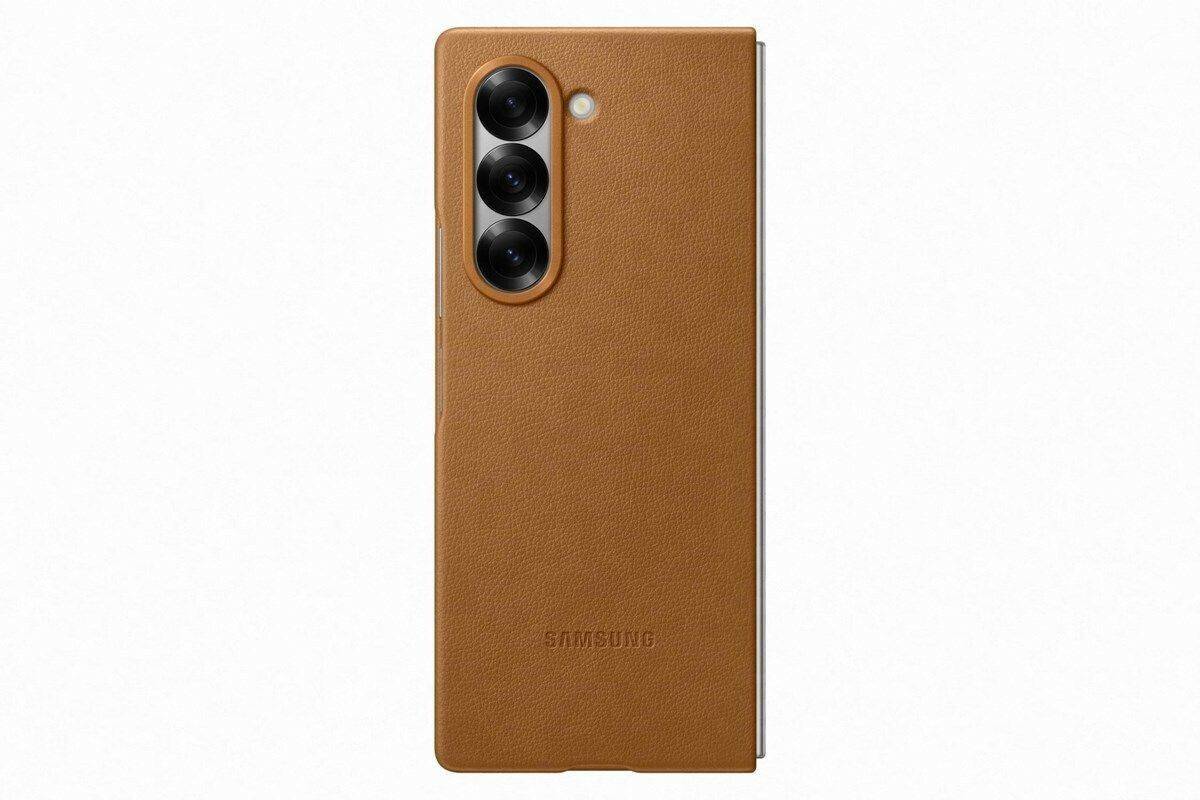 Samsung Kindsuit Case (Galaxy Z Fold6)Tan Handy-Zubehör