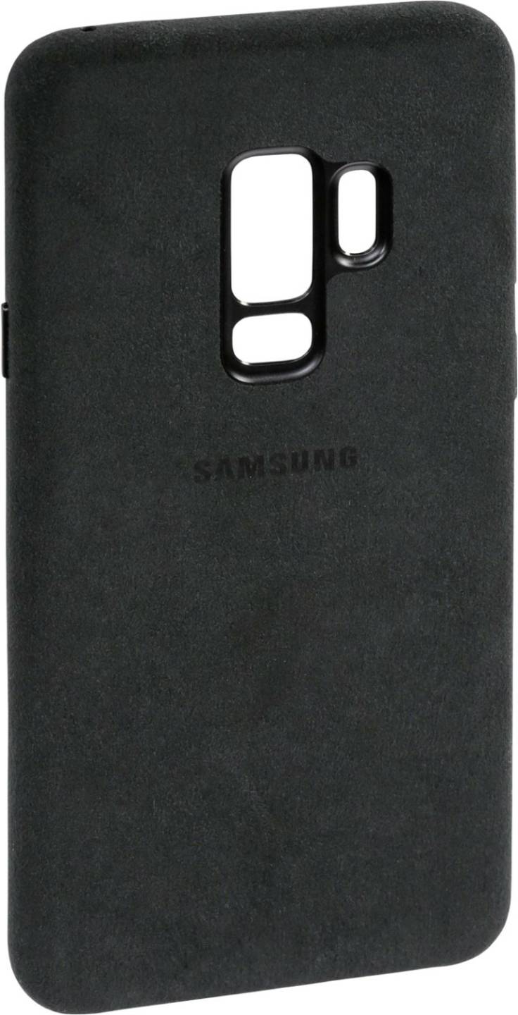 Handy-Zubehör Samsung Alcantara Cover (Galaxy S9+)schwarz