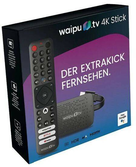 Netzwerkplayer waipu.tv 4K Stick