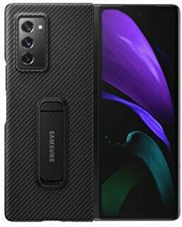 Samsung Aramid Standing Cover (Galaxy Fold2 5G) Black Handy-Zubehör