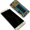 Handy-Zubehör Samsung Display LCD Komplettset (Galaxy S7 Edge G935F)Weiß