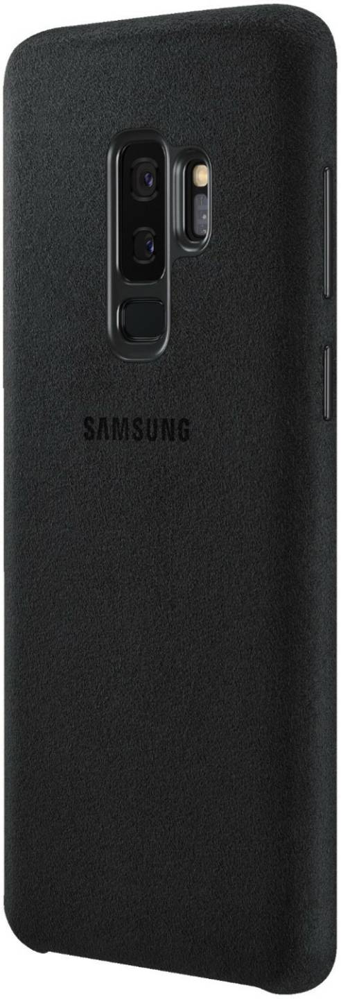 Handy-Zubehör Samsung Alcantara Cover (Galaxy S9+)schwarz