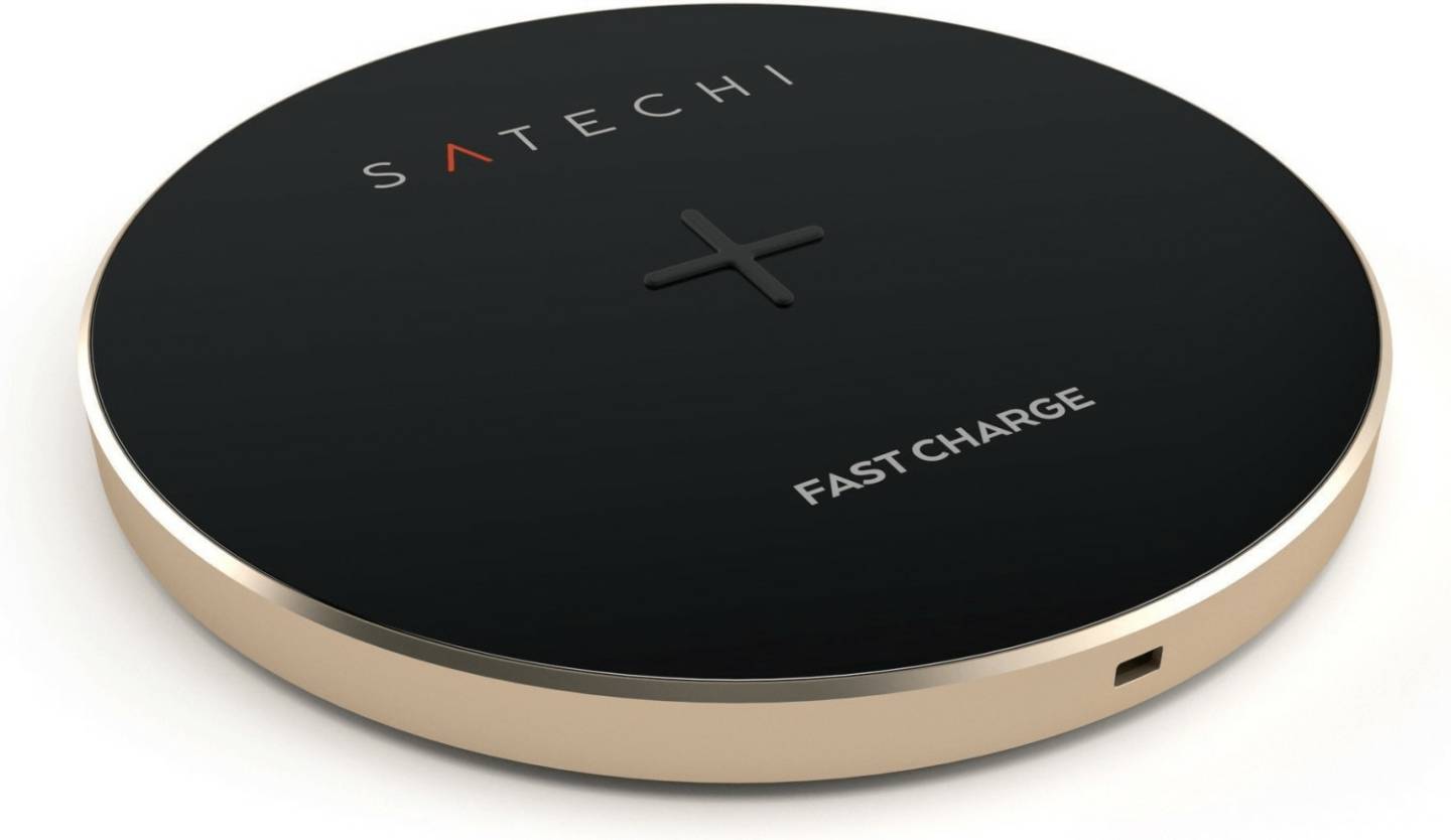 Satechi Aluminum Wireless Charging Padgold Handy-Zubehör