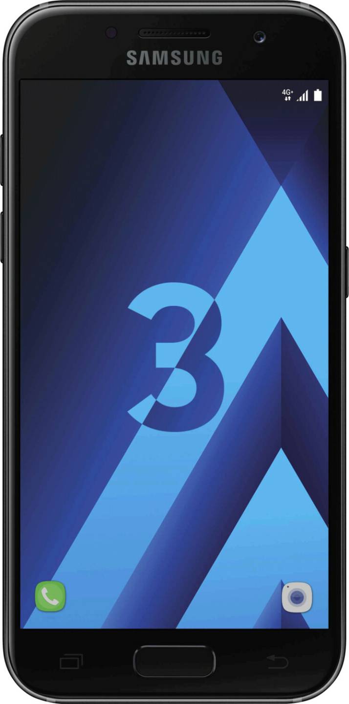 Samsung Galaxy A3 (2017)Black Sky Handys & Smartphones