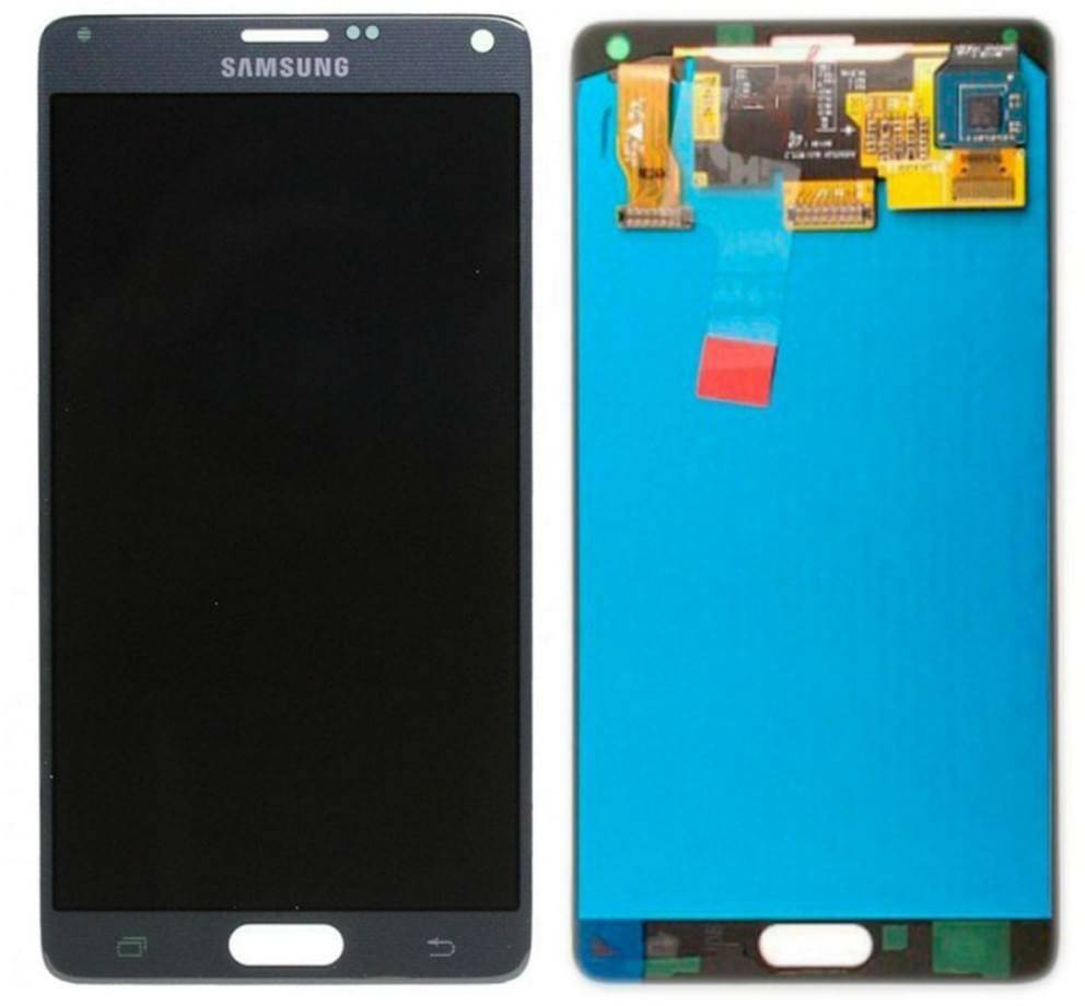 Samsung Display LCD Komplettset (Galaxy Note 4 N910F)Schwarz Handy-Zubehör