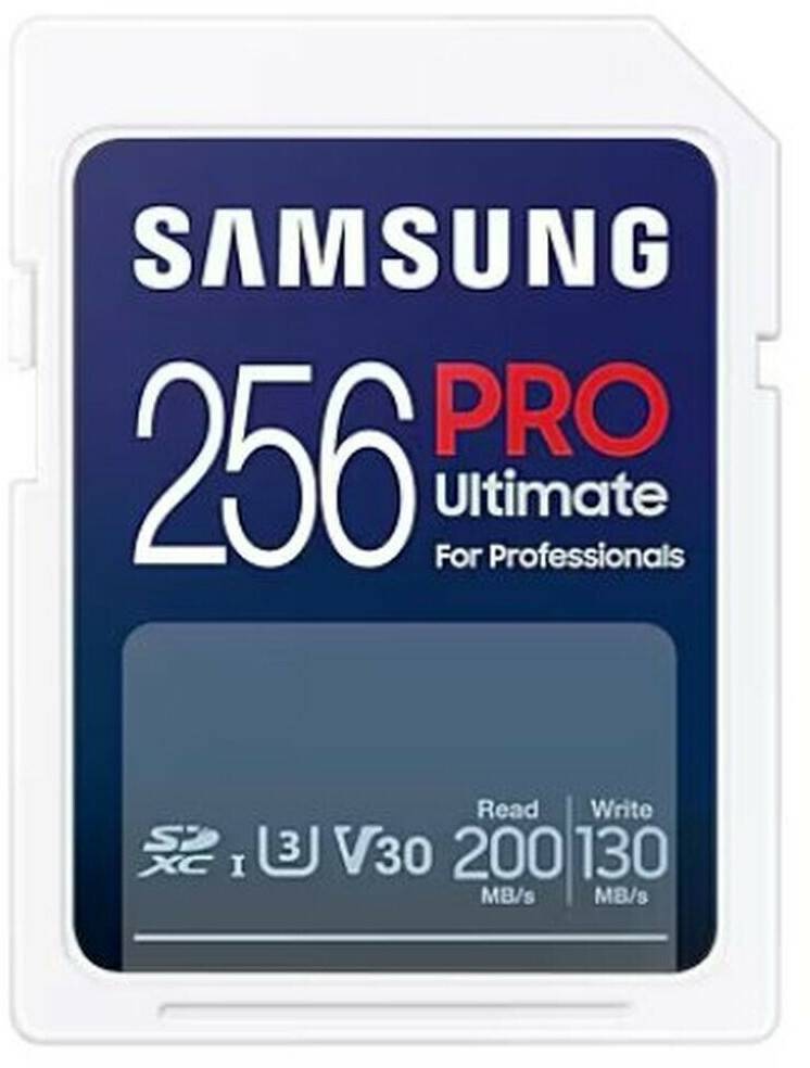 Samsung PRO Ultimate UHS-I V30 200MB/s SDXC256GB Kamera-Zubehör