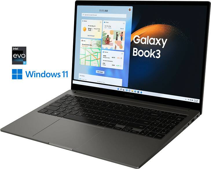 Notebooks Samsung Galaxy Book 3 15NP750XFG-KA2DE