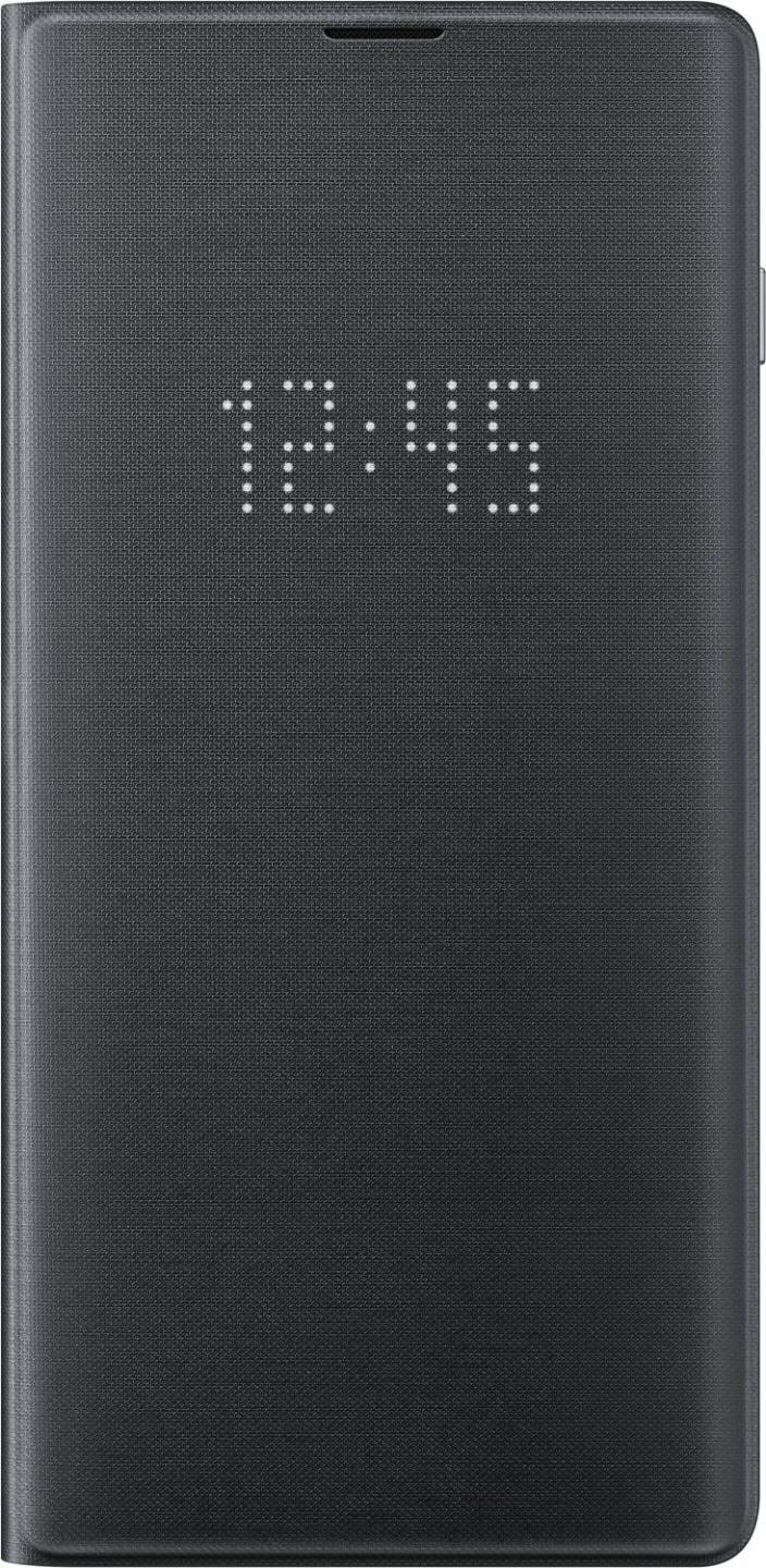 Samsung LED View Cover (Galaxy S10+)schwarz Handy-Zubehör