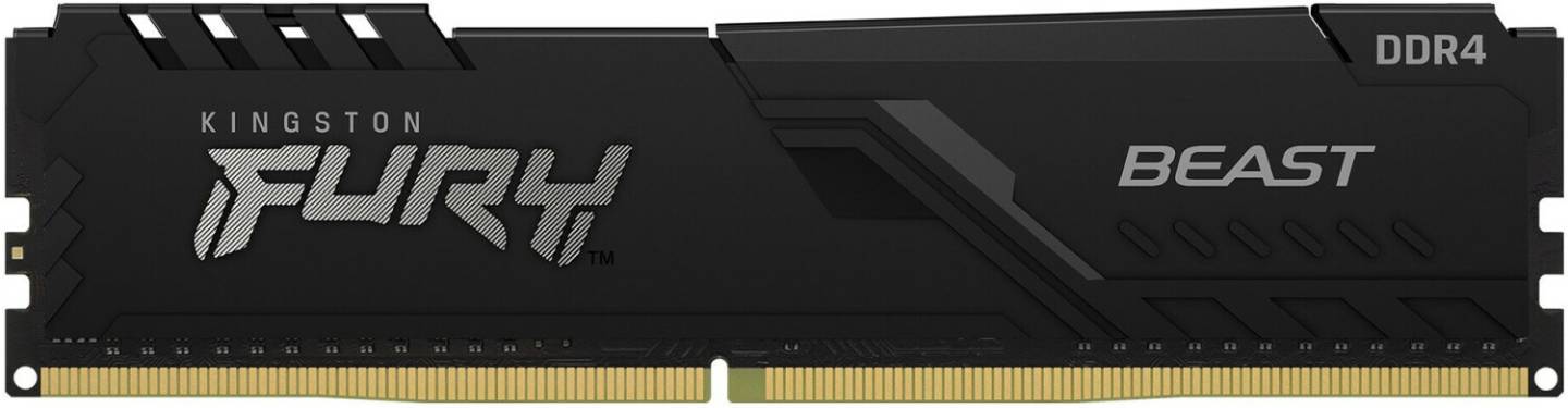 Kingston FURY Beast 16GB Dual-Kit DDR4-3200 CL16 (KF432C16BBK2/16) PC-Komponenten