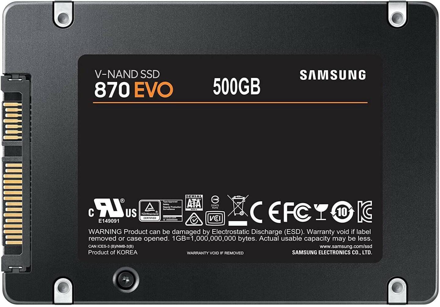 Samsung 870 Evo 2.5500GB PC-Komponenten