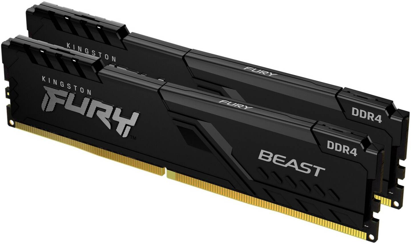 Kingston FURY Beast 16GB Dual-Kit DDR4-3200 CL16 (KF432C16BBK2/16) PC-Komponenten