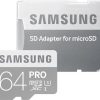 Kamera-Zubehör Samsung PRO microSD UHS-I U3microSDXC 64GB UHS-I U3 (MB-MG64EA)