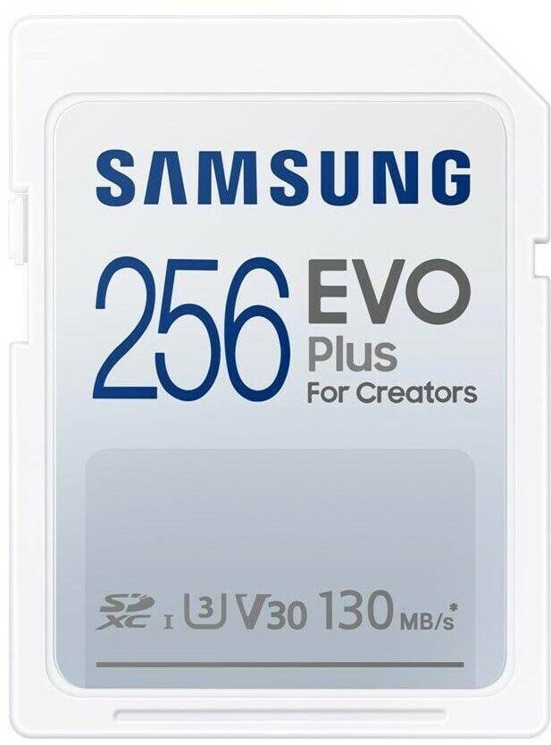 Samsung EVO Plus (2021) SDSDXC 256GB (MB-SC256K) Kamera-Zubehör