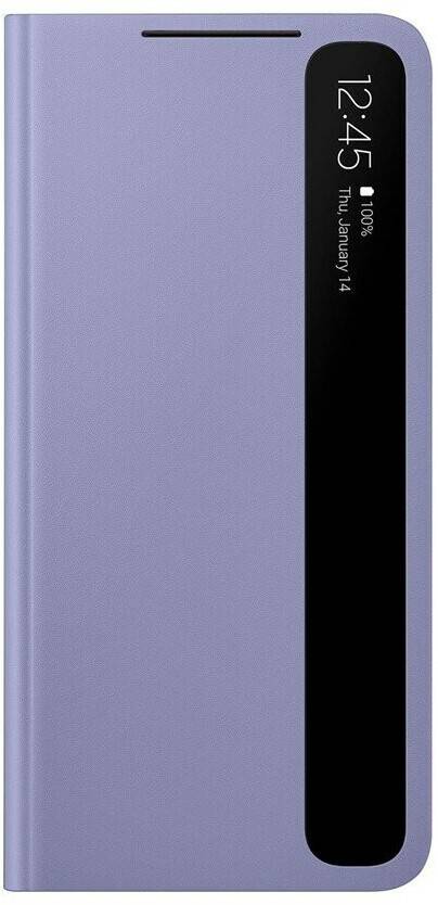 Samsung Smart Clear View Cover (Galaxy S21)Violett Handy-Zubehör