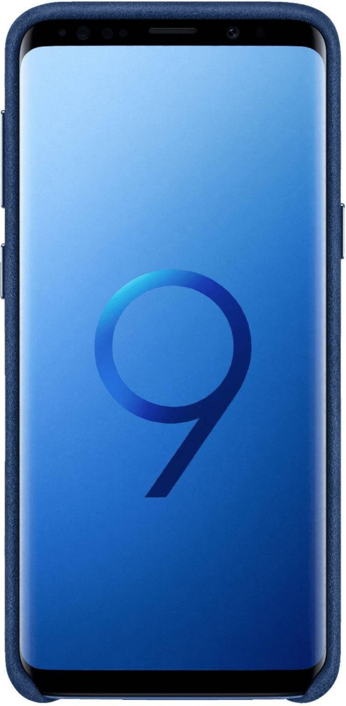 Samsung Alcantara Cover (Galaxy S9)blau Handy-Zubehör