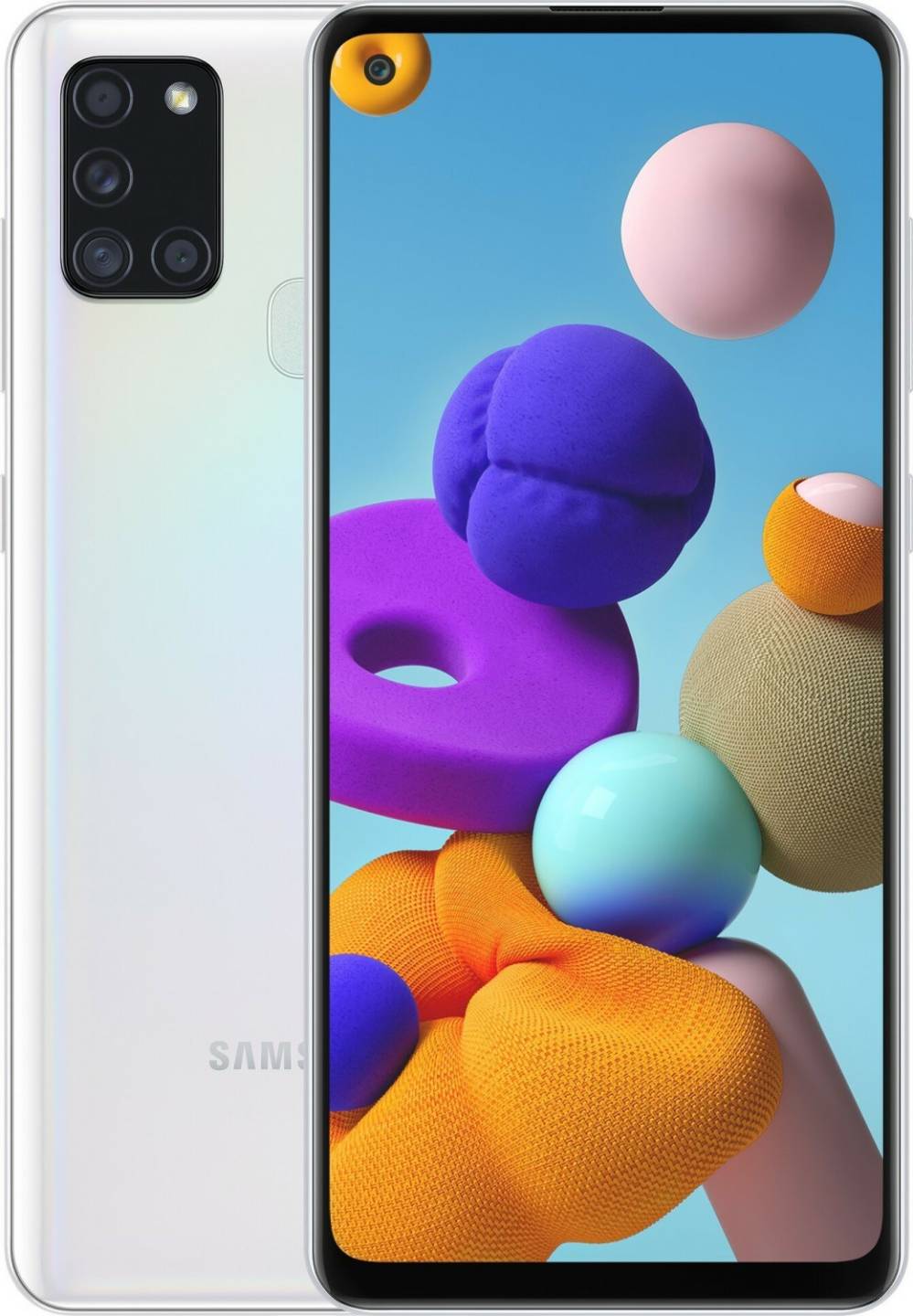 Handys & Smartphones Samsung Galaxy A21s64GB White