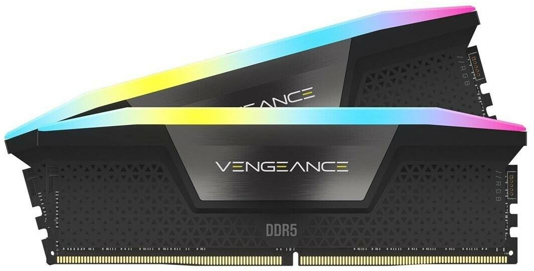 Corsair Vengeance RGB 32GB Kit DDR5-6000 CL30 (CMH32GX5M2B6000Z30K) PC-Komponenten