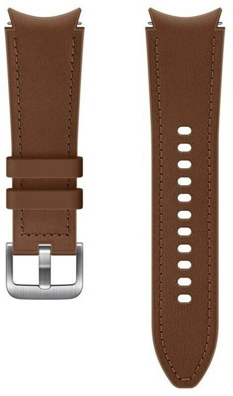 Smartwatch-Zubehör Samsung Hybrid Leather Band20mm M/L - Camel