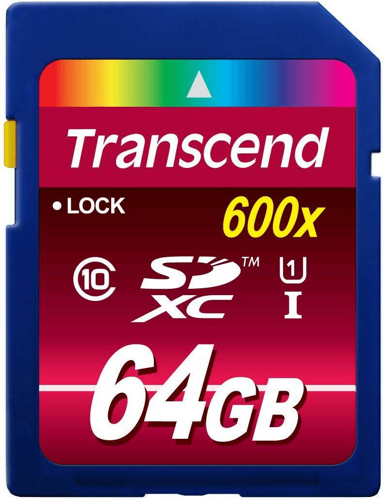 Transcend Ultimate SDHC/SDXC Class 10 UHS-ISDXC 64GB Class 10 UHS-I (TS64GSDXC10U1) Kamera-Zubehör