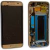 Samsung Display LCD Komplettset (Galaxy S7 Edge G935F)Gold Handy-Zubehör